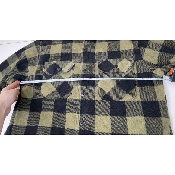 Wrangler Vintage Men’s Buffalo Plaid Long Sleeve Button Up With Pockets M - Picture 8 of 9